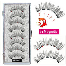 Load image into Gallery viewer, New MBA 5 Magnetic Eyelashes Curler Set Long 3D Mink Magnetic lashes