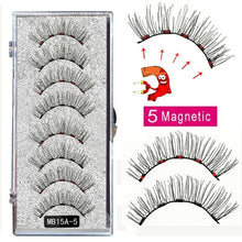 Load image into Gallery viewer, New MBA 5 Magnetic Eyelashes Curler Set Long 3D Mink Magnetic lashes