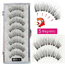 Load image into Gallery viewer, New MBA 5 Magnetic Eyelashes Curler Set Long 3D Mink Magnetic lashes