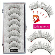 Load image into Gallery viewer, New MBA 5 Magnetic Eyelashes Curler Set Long 3D Mink Magnetic lashes