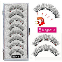 Load image into Gallery viewer, New MBA 5 Magnetic Eyelashes Curler Set Long 3D Mink Magnetic lashes