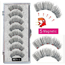 Load image into Gallery viewer, New MBA 5 Magnetic Eyelashes Curler Set Long 3D Mink Magnetic lashes