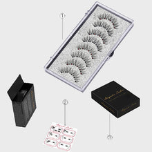 Load image into Gallery viewer, New MBA 5 Magnetic Eyelashes Curler Set Long 3D Mink Magnetic lashes