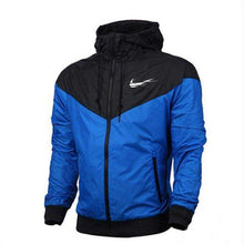 Load image into Gallery viewer, New Men's Casual Hooded Bomber Jacket Spring Autumn Hip Hop Plus Size