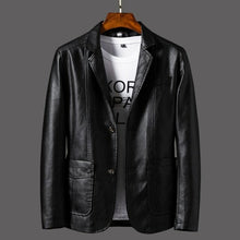 Load image into Gallery viewer, Casual Motorcycle PU Jacket Biker