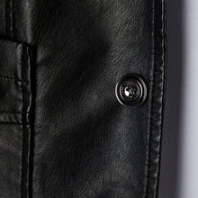 Load image into Gallery viewer, Casual Motorcycle PU Jacket Biker