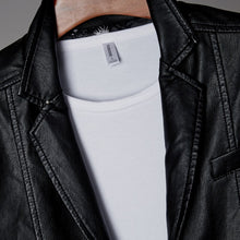 Load image into Gallery viewer, Casual Motorcycle PU Jacket Biker