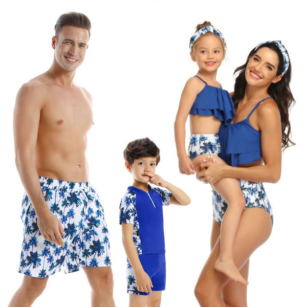 New Parent Child Swimwear Beach Pants Male Father And Son Family