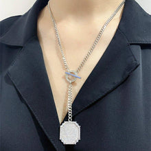 Load image into Gallery viewer, New Punk Rock Silver Color Chain Choker Necklaces For Women Thick Link - Sophornlilly