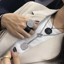 Load image into Gallery viewer, New Punk Rock Silver Color Chain Choker Necklaces For Women Thick Link - Sophornlilly