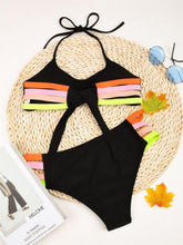 Load image into Gallery viewer, New Push Up Women's Swimsuit Sexy Bikinis Strap Halter Swimwear Solid - Sophornlilly