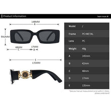 Load image into Gallery viewer, New Rectangle Sunglasses Vintage Fashion Square