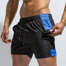 Load image into Gallery viewer, New Red Black Red Pocket Swimming Trunks mens swim briefs zwembroek
