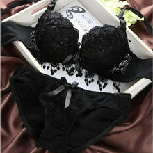 Load image into Gallery viewer, New Sexy Bra and Brief Sets Women Underwear Lingerie Set Push Up Lace