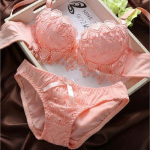 Load image into Gallery viewer, New Sexy Bra and Brief Sets Women Underwear Lingerie Set Push Up Lace