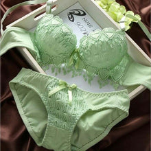 Load image into Gallery viewer, New Sexy Bra and Brief Sets Women Underwear Lingerie Set Push Up Lace