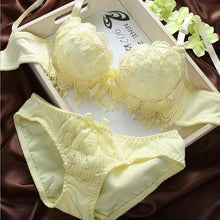 Load image into Gallery viewer, New Sexy Bra and Brief Sets Women Underwear Lingerie Set Push Up Lace