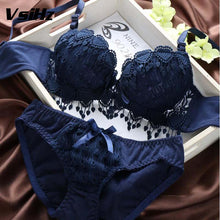 Load image into Gallery viewer, New Sexy Bra and Brief Sets Women Underwear Lingerie Set Push Up Lace
