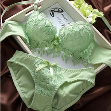 Load image into Gallery viewer, New Sexy Bra and Brief Sets Women Underwear Lingerie Set Push Up Lace