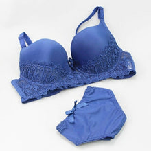 Load image into Gallery viewer, New Sexy Bras Set Lace Breathable Comfortable Bow Decorative Floral