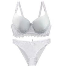 Load image into Gallery viewer, New Sexy Bras Set Lace Breathable Comfortable Bow Decorative Floral