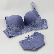 Load image into Gallery viewer, New Sexy Bras Set Lace Breathable Comfortable Bow Decorative Floral