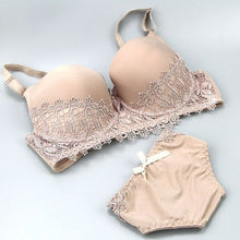 Load image into Gallery viewer, New Sexy Bras Set Lace Breathable Comfortable Bow Decorative Floral