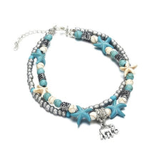 Load image into Gallery viewer, New Shell Beads Starfish Anklets for Women Beach Anklet Leg Bracelet
