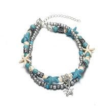 Load image into Gallery viewer, New Shell Beads Starfish Anklets for Women Beach Anklet Leg Bracelet