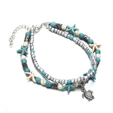Load image into Gallery viewer, New Shell Beads Starfish Anklets for Women Beach Anklet Leg Bracelet