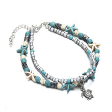 Load image into Gallery viewer, New Shell Beads Starfish Anklets for Women Beach Anklet Leg Bracelet
