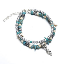 Load image into Gallery viewer, New Shell Beads Starfish Anklets for Women Beach Anklet Leg Bracelet