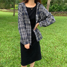 Load image into Gallery viewer, Loose Casual Long Sleeve Turn down Collar