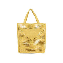 Load image into Gallery viewer, New Straw Woven Bag Large Capacity Hollow Woven