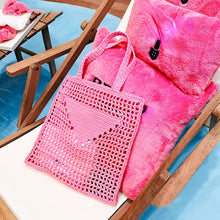 Load image into Gallery viewer, New Straw Woven Bag Large Capacity Hollow Woven