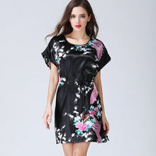Load image into Gallery viewer, Ladies' Sexy Rayon Short Robe Women Elegant Print