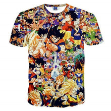 Load image into Gallery viewer, Cartoon Short Sleeve T Shirt Casual Fashion Cosplay