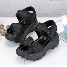Load image into Gallery viewer, New Summer Sandals Thick soled Slopes Magic Paste Muffins Casual Roman