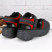 Load image into Gallery viewer, New Summer Sandals Thick soled Slopes Magic Paste Muffins Casual Roman