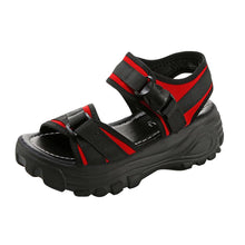Load image into Gallery viewer, New Summer Sandals Thick soled Slopes Magic Paste Muffins Casual Roman