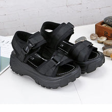 Load image into Gallery viewer, New Summer Sandals Thick soled Slopes Magic Paste Muffins Casual Roman