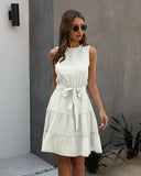 Midi Summer Dress Elegant Loose