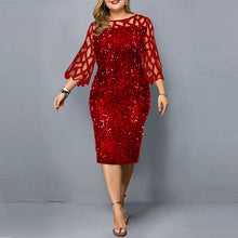 Load image into Gallery viewer, Sequin Design Women&#39;s Dress