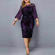 Load image into Gallery viewer, Sequin Design Women&#39;s Dress