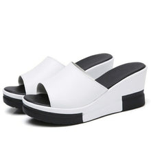 Load image into Gallery viewer, New Summer Women's Sandals Peep Toe Shoes Woman High Heels Platforms