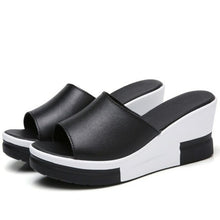 Load image into Gallery viewer, New Summer Women's Sandals Peep Toe Shoes Woman High Heels Platforms