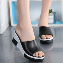 Load image into Gallery viewer, New Summer Women's Sandals Peep Toe Shoes Woman High Heels Platforms