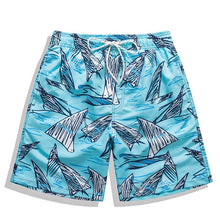 Load image into Gallery viewer, New Swimming Beach Shorts for Men Swimwear Trunks Plus Size Sailboat