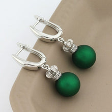 Load image into Gallery viewer, New Trend Exclusive Crown Design 585 Rose Gold Color Drop Earrings