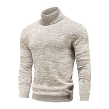Load image into Gallery viewer, New Winter Men's Turtleneck Sweaters Cotton Slim Knitted Pullover